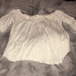 American eagle off the shoulder shirt